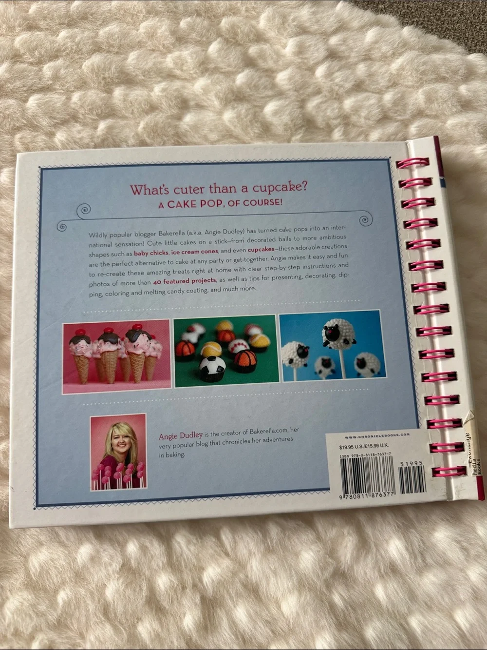 Cake Pops Cookbook - Colorful Assorted Cover